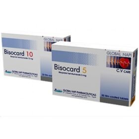 Oryginalne opakowanie leku Bisocard 5mg Polpharma - Bisoprolol bez recepty na serce