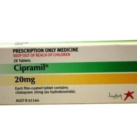 Oryginalne opakowanie leku Citalopram Bez Recepty marki Cipramil 20mg na depresję