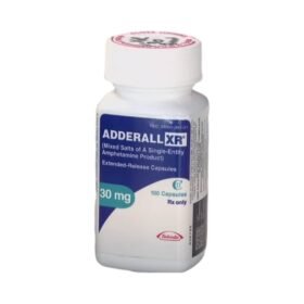 Oryginalna butelka leku Adderall Bez Recepty XR 30mg Shire - tabletki na ADHD