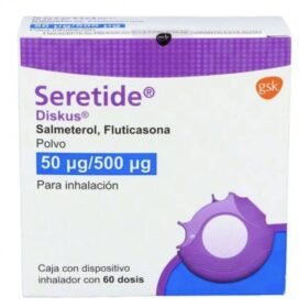 Oryginalne opakowanie leku Asaris 500 mcg Dysk Polpharma - Inhalator na astmę bez recepty
