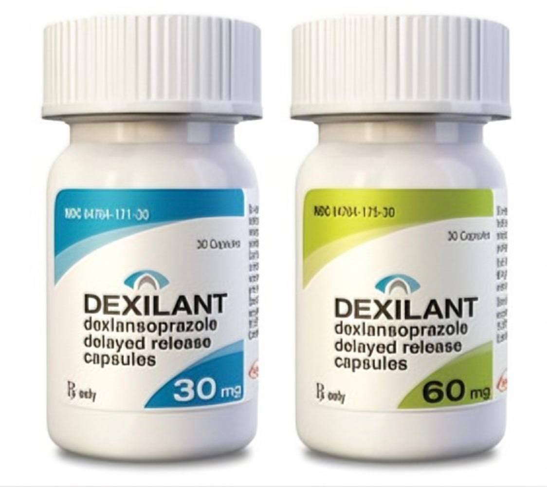 Oryginalne opakowanie leku Dexilant Bez Recepty 60mg Takeda - Dexlanzoprazol na refluks