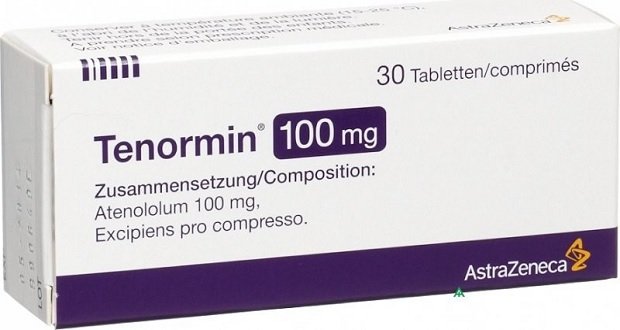Oryginalne opakowanie leku Atenolol 50mg Tenormin - Tabletki na nadciśnienie i serce