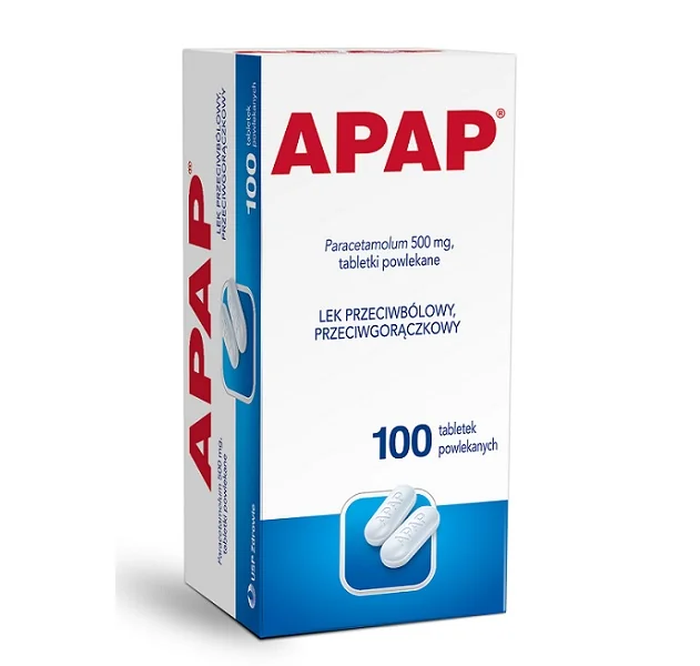 Rodzina produktów Apap Bez Recepty US Pharmacia - Paracetamol Extra Noc i Migrena
