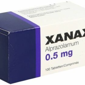 Oryginalne opakowanie leku Xanax Pfizer - Alprazolam na ataki paniki i lęk