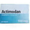 Oryginalne opakowanie leku Actimodan 100mg Actavis - Modafinil bez recepty na koncentrację