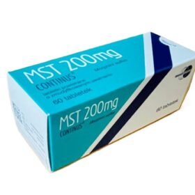 Oryginalne opakowanie leku MST Continus Bez Recepty 200mg Mundipharma - Morfina na silny ból