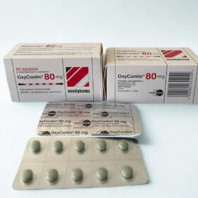 Oryginalne opakowanie leku OxyContin Bez Recepty 80mg Mundipharma - Tabletki OC na silny ból