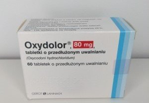 Oryginalne opakowanie leku Oxydolor Bez Recepty 80mg GL Pharma - Oksykodon na silny ból
