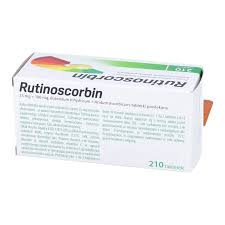 Oryginalne opakowanie leku Rutinoscorbin 210 tabletek Haleon - Rutozyd i Witamina C na odporność