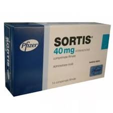 Oryginalne opakowanie leku Sortis Pfizer - Atorvastatin Bez Recepty na cholesterol