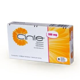 Oryginalne opakowanie leku Cinie 100mg Zentiva - Sumatryptan bez recepty na migrenę