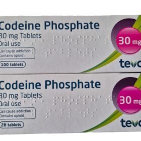 Oryginalne opakowanie leku Kodeina Bez Recepty 30mg Teva - Fosforan kodeiny na ból