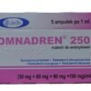 Oryginalne opakowanie Omnadren 250 PharmaSwiss 5 ampułek - Polski Sustanon
