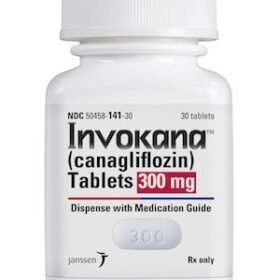 Oryginalne opakowanie leku Invokana Bez Recepty 300mg Janssen - Kanagliflozyna na cukrzycę
