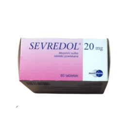 Oryginalne opakowanie leku Sevredol 20mg Mundipharma - Morfina bez recepty na silny ból