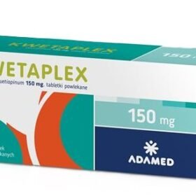Kup Kwetaplex oryginalny lek na stabilizację nastroju Apteka Bez Recepty